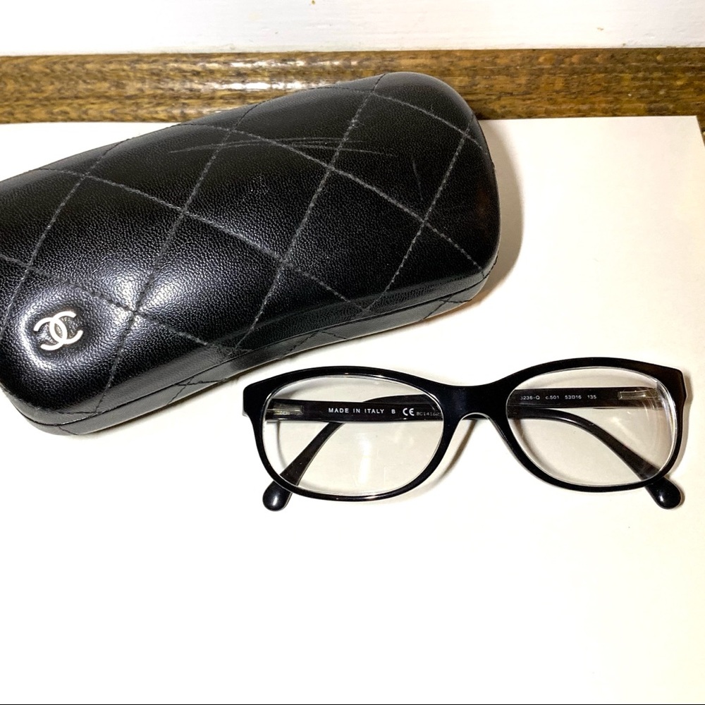 Chanel Prescription Glasses with Bag and Case